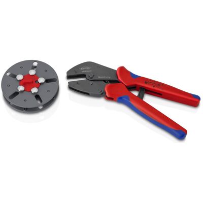 Knipex, Zange, MultiCrimp Crimpzange (250 mm) Knipex, Zange, MultiCrimp Crimpzange (250 mm)