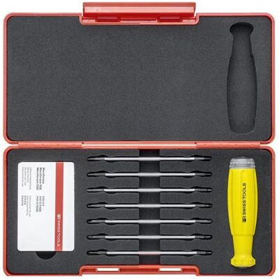 Packard Bell Swiss Tools, Schraubenzieher, Drehmoment-Schraubendrehersatz, 100... 500Nmm, 8Stück, Sechskant / Kreuzschlitz / Schlitz / Torx (Innensechskant, Kreuzschlitz, Schlitz) Packard Bell Swiss Tools, Schraubenzieher, Drehmoment-Schraubendrehersatz, 100... 500Nmm, 8Stück, Sechskant / Kreuzschlitz / Schlitz / Torx (Innensechskant, Kreuzschlitz, Schlitz)