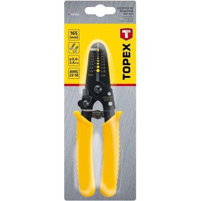 Topex, Zange, Abisolierzange 150 mm 32D405 (165 mm) Topex, Zange, Abisolierzange 150 mm 32D405 (165 mm)