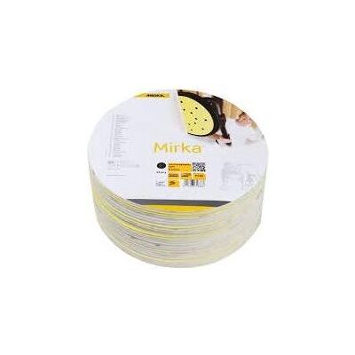 Mirka, Schleifmittel, Zubehör 1674802512 Schleifmittel Weiches Schleifpapier Klettverschluss 225 mm P120 25 Stück (P120) Mirka, Schleifmittel, Zubehör 1674802512 Schleifmittel Weiches Schleifpapier Klettverschluss 225 mm P120 25 Stück (P120)
