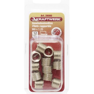 Kraftwerk - M14x1.25 - 6 Stk - Gewindeeinsätze Kraftwerk - M14x1.25 - 6 Stk - Gewindeeinsätze