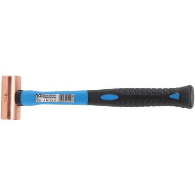 BGS, Hammer, Kupferhammer Fiberglasstiel Ø 35 mm 907 g (2 lb) - Kopf (907 g) BGS, Hammer, Kupferhammer Fiberglasstiel Ø 35 mm 907 g (2 lb) - Kopf (907 g)