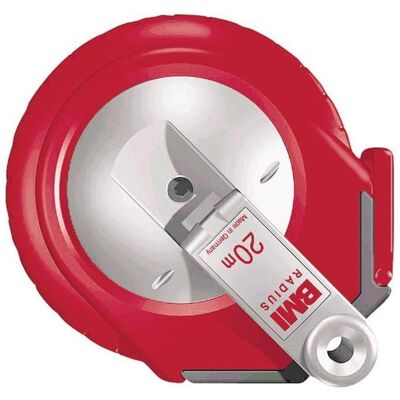 BMI, Längenmesswerkzeug, Kapselbandmass RADIUS Länge 15 m Bandbreite 13 mm cm EG II Kunststoff Glasfaser (15 m) BMI, Längenmesswerkzeug, Kapselbandmass RADIUS Länge 15 m Bandbreite 13 mm cm EG II Kunststoff Glasfaser (15 m)