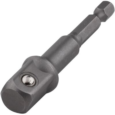 wolfcraft, Steckschlüssel + Stecknuss, 1 Stecknuss-Adapter Aufnahme 1/2, l=72mm wolfcraft, Steckschlüssel + Stecknuss, 1 Stecknuss-Adapter Aufnahme 1/2, l=72mm