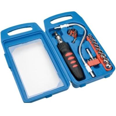 TOP, Schraubenzieher, Schraubendreher-Bits und Stecknüsse mit Griff 22-tlg. (39D185) TOP, Schraubenzieher, Schraubendreher-Bits und Stecknüsse mit Griff 22-tlg. (39D185)