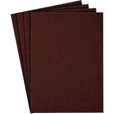 Klingspor, Schleifmittel, ABRASIVE SHEETS 230mm x 280mm CANVAS KL375J gr. 40/50 pcs. (40) Klingspor, Schleifmittel, ABRASIVE SHEETS 230mm x 280mm CANVAS KL375J gr. 40/50 pcs. (40)