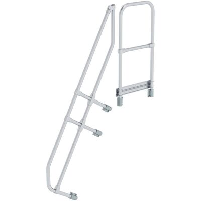 Munk, Leiter + Gerüst, Zweiter Handlauf für Treppe mit Plattform 60° 6 Stufen (Gerüst, 100 cm) Munk, Leiter + Gerüst, Zweiter Handlauf für Treppe mit Plattform 60° 6 Stufen (Gerüst, 100 cm)