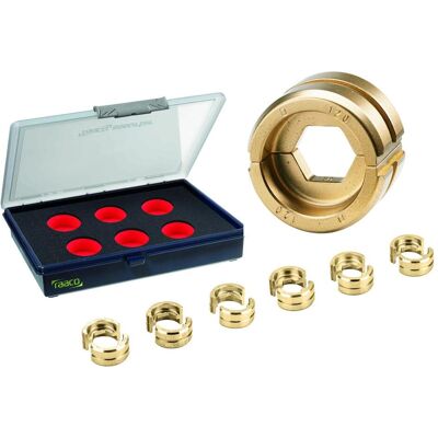 Cimco, Zange Zubehör, CIM 106898 Presseinsatz-Set DIN, 6-teilig Cimco, Zange Zubehör, CIM 106898 Presseinsatz-Set DIN, 6-teilig