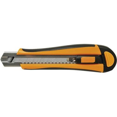 Fiskars Cutter, Profi-Magazincuttermesser, 18 mm, Orange/Schwarz, 1004620 (Cutter) Fiskars Cutter, Profi-Magazincuttermesser, 18 mm, Orange/Schwarz, 1004620 (Cutter)