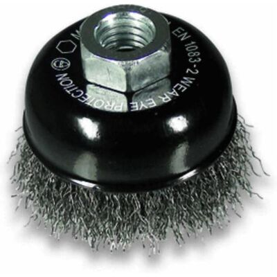 Rhodius, Schleifmittel, Topfbürste gewellter Draht STBW Ø 100 x 30 x M14 Rhodius, Schleifmittel, Topfbürste gewellter Draht STBW Ø 100 x 30 x M14