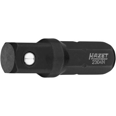 HAZET, Steckschlüssel + Stecknuss, Adapter 2304N ∙ Sechskant6,3 (1/4 Zoll) ∙ Vierkant 6,3 mm (1/4 Zoll) HAZET, Steckschlüssel + Stecknuss, Adapter 2304N ∙ Sechskant6,3 (1/4 Zoll) ∙ Vierkant 6,3 mm (1/4 Zoll)