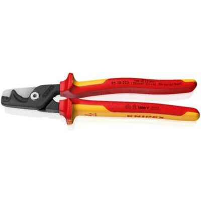 Knipex, Bolzenschneider + Seitenschneider, 95 18 225 StepCut (234 mm) Knipex, Bolzenschneider + Seitenschneider, 95 18 225 StepCut (234 mm)