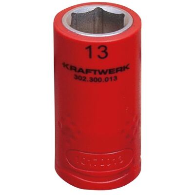 Kraftwerk, Steckschlüssel + Stecknuss, Elektriker Stecknuss VDE (13 mm) Kraftwerk, Steckschlüssel + Stecknuss, Elektriker Stecknuss VDE (13 mm)