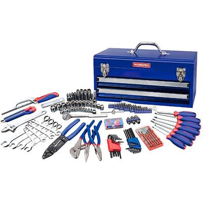 Workpro, Werkzeugkoffer, Mechanical tool case, 239 pieces, (metric) (239 Teile) Workpro, Werkzeugkoffer, Mechanical tool case, 239 pieces, (metric) (239 Teile)