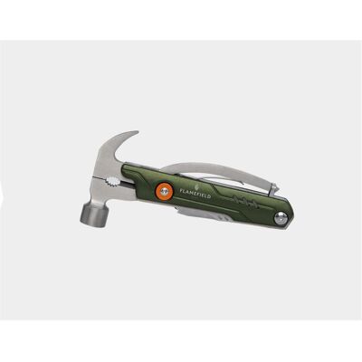 Flamefield, Hammer, Multifunktionshammer11-in-1 gn (285 g) Flamefield, Hammer, Multifunktionshammer11-in-1 gn (285 g)