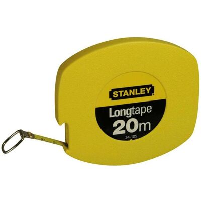 Stanley Längenmesswerkzeug, Rollbandmass Longtape 20 meter (20 m) Stanley Längenmesswerkzeug, Rollbandmass Longtape 20 meter (20 m)