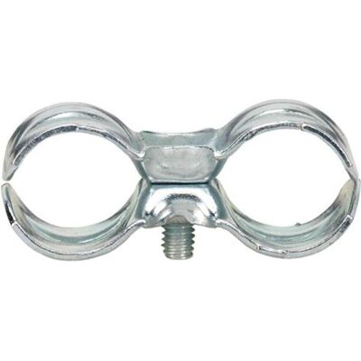 JAS Stahlklemme 16x16 mm - Doppelschlauchklemme - Stahlklemme - 100 Stück JAS Stahlklemme 16x16 mm - Doppelschlauchklemme - Stahlklemme - 100 Stück