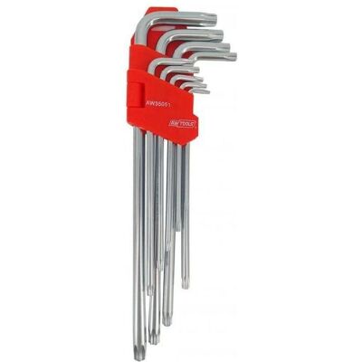 Awtools, Sechskantschlüssel, Aw Klucze Torx Bardzo Długie 9szt Awtools, Sechskantschlüssel, Aw Klucze Torx Bardzo Długie 9szt