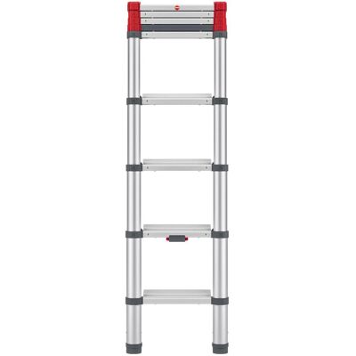 Hailo, Leiter + Gerüst, Stufen-Teleskop-Anlegeleiter Aluminium SprossenStufen 9 max. Gesamtbelastung 150 kg (Anlegeleiter, Teleskopleiter, 265 cm) Hailo, Leiter + Gerüst, Stufen-Teleskop-Anlegeleiter Aluminium SprossenStufen 9 max. Gesamtbelastung 150 kg (Anlegeleiter, Teleskopleiter, 265 cm)