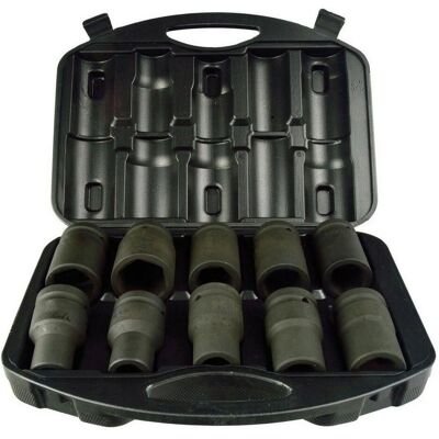 GEKO, Steckschlüssel + Stecknuss, Steckschlüssel-Satz 1, 10-teilig, 17-41mm (17 mm, 18 mm, 19 mm, 20 mm, 21 mm, 22 mm, 23 mm, 24 mm, 25 mm, 26 mm, 27 mm, 28 mm, 29 mm, 30 mm, 31 mm, 32 mm, 33 mm, 34 mm, 35 mm, 36 mm, 37 mm, 38 mm, 39 mm, 40 mm, 41 mm) GEKO, Steckschlüssel + Stecknuss, Steckschlüssel-Satz 1, 10-teilig, 17-41mm (17 mm, 18 mm, 19 mm, 20 mm, 21 mm, 22 mm, 23 mm, 24 mm, 25 mm, 26 mm, 27 mm, 28 mm, 29 mm, 30 mm, 31 mm, 32 mm, 33 mm, 34 mm, 35 mm, 36 mm, 37 mm, 38 mm, 39 mm, 40 mm, 41 mm)