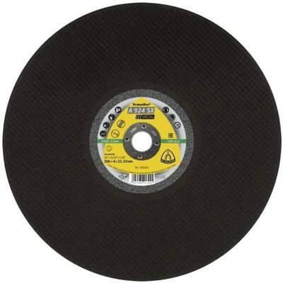 Klingspor, Schleifmittel, TARCZA DO CIĘCIA METALU 356*4,0*32 A924SX Special DO SZYN KOLEJOWYCH Klingspor, Schleifmittel, TARCZA DO CIĘCIA METALU 356*4,0*32 A924SX Special DO SZYN KOLEJOWYCH