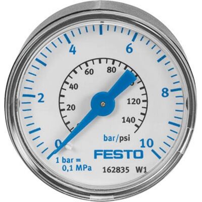 Festo, Detektor, Manometer 187079 MA-40-10-R1/4-EN 0 bis 10 bar 1 St. (Druckmessgerät) Festo, Detektor, Manometer 187079 MA-40-10-R1/4-EN 0 bis 10 bar 1 St. (Druckmessgerät)