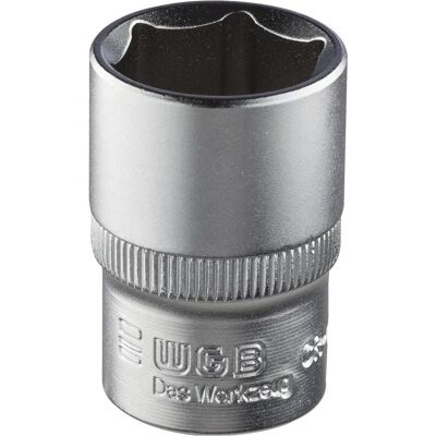 WGB, Steckschlüssel + Stecknuss, Steckschlüssel-Einsatz No. 360 DIN3124 1/2"vierkant 14,0 mm sechskant (14 mm) WGB, Steckschlüssel + Stecknuss, Steckschlüssel-Einsatz No. 360 DIN3124 1/2"vierkant 14,0 mm sechskant (14 mm)