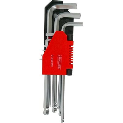 Awtools, Sechskantschlüssel, Arm-Kugelschlüssel-Satz Awtools, Sechskantschlüssel, Arm-Kugelschlüssel-Satz