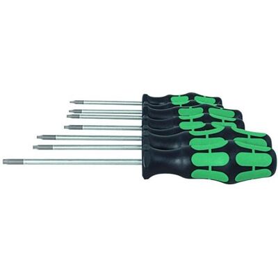 Wera, Schraubenzieher, Schraubendreher-Satz für Torx mit Haltefunktion (Pin-torx) Wera, Schraubenzieher, Schraubendreher-Satz für Torx mit Haltefunktion (Pin-torx)