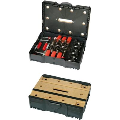 Bessey, Schraubstock + Zwinge, Schnellspanner-Systainer STC-S-MFT Bessey, Schraubstock + Zwinge, Schnellspanner-Systainer STC-S-MFT
