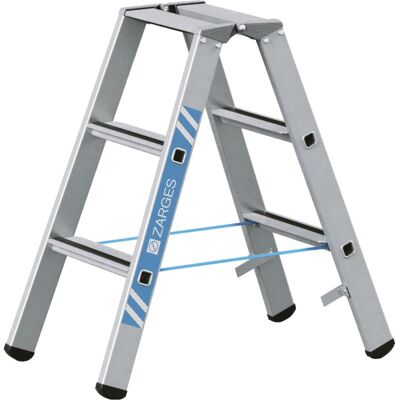 Zarges, Leiter + Gerüst, Saferstep B - Stufen-Stehleiter 2 x 3 (Gerüst, 88 cm) Zarges, Leiter + Gerüst, Saferstep B - Stufen-Stehleiter 2 x 3 (Gerüst, 88 cm)