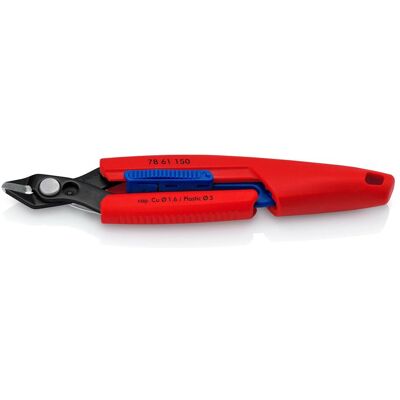 Knipex, Bolzenschneider + Seitenschneider, Slim Knips Werkzeugstahl (150 mm) Knipex, Bolzenschneider + Seitenschneider, Slim Knips Werkzeugstahl (150 mm)