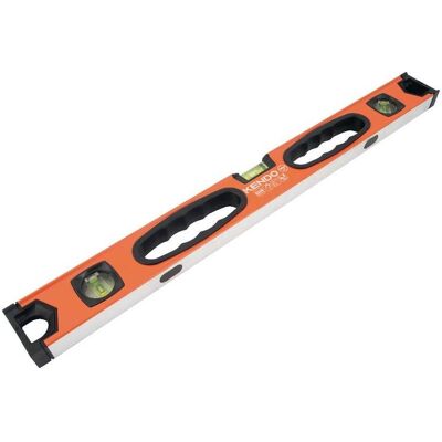 Kendo, Wasserwaage, Aluminium-Wasserwaage mit Magnet (60 cm) Kendo, Wasserwaage, Aluminium-Wasserwaage mit Magnet (60 cm)