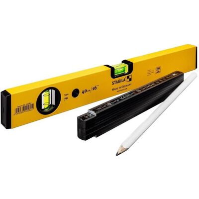 Stabila, Wasserwaage, Wasserwaagenset Type 70 3tlg. (40 cm) Stabila, Wasserwaage, Wasserwaagenset Type 70 3tlg. (40 cm)