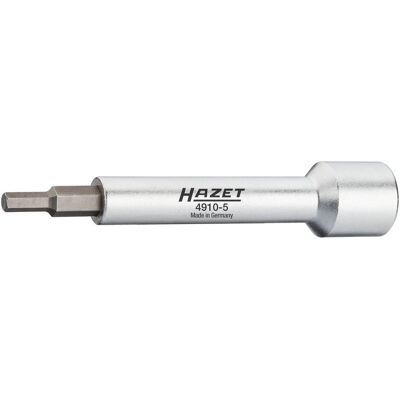 HAZET, Steckschlüssel + Stecknuss, Verlängerung (5 mm) HAZET, Steckschlüssel + Stecknuss, Verlängerung (5 mm)