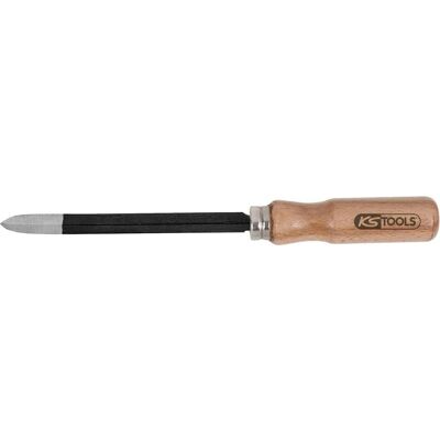 KS Tools, Raspel + Feile, Dreikant-Vollschaber (320 mm) KS Tools, Raspel + Feile, Dreikant-Vollschaber (320 mm)