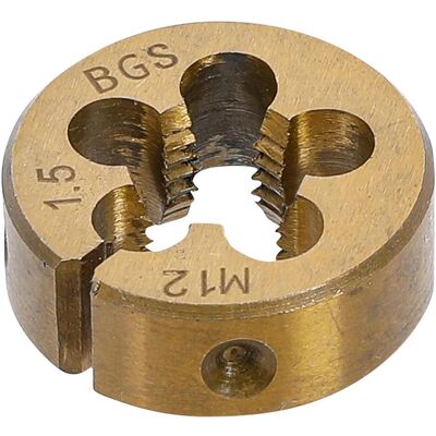 BGS, Gewindeschneider + Gewindebohrer, Gewindeschneideisen M12 x 1,5 x 30 mm BGS, Gewindeschneider + Gewindebohrer, Gewindeschneideisen M12 x 1,5 x 30 mm