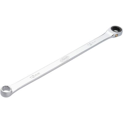 Vigor, Schraubenschlüssel, Ratschen-Ringschlüssel · extra lang ∙ V7031-12 ∙ SW 12 mm (12 mm) Vigor, Schraubenschlüssel, Ratschen-Ringschlüssel · extra lang ∙ V7031-12 ∙ SW 12 mm (12 mm)