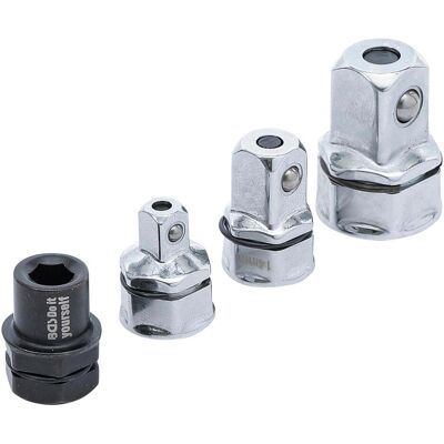 BGS, Steckschlüssel + Stecknuss, Adapter-Satz für Ratschen-Ringschlüssel 4-tlg. (14 mm, 19 mm) BGS, Steckschlüssel + Stecknuss, Adapter-Satz für Ratschen-Ringschlüssel 4-tlg. (14 mm, 19 mm)
