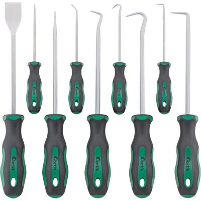 Fortis Kelle + Spachtel, Haken Abzieher und Montageset 9 Teile Fortis Kelle + Spachtel, Haken Abzieher und Montageset 9 Teile