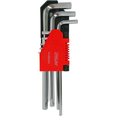 Awtools, Drehmomentschlüssel, AW KLUCZE/1,5-10mm/9szt. Awtools, Drehmomentschlüssel, AW KLUCZE/1,5-10mm/9szt.
