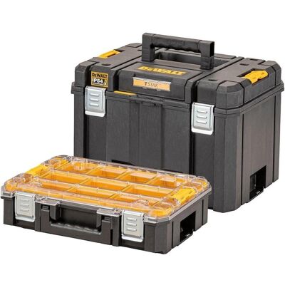 DeWalt, Werkzeugkoffer, Skrzynia Tstak 2w1 Zestaw (2 Teile) DeWalt, Werkzeugkoffer, Skrzynia Tstak 2w1 Zestaw (2 Teile)