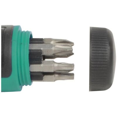 Mannesmann, Schraubenzieher, 12-in-1 Knarren-Schraubendreher-Satz Mannesmann, Schraubenzieher, 12-in-1 Knarren-Schraubendreher-Satz
