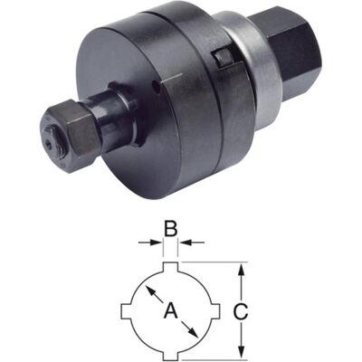 Klauke 50602381 - Komplett Locher System - Stahl Klauke 50602381 - Komplett Locher System - Stahl