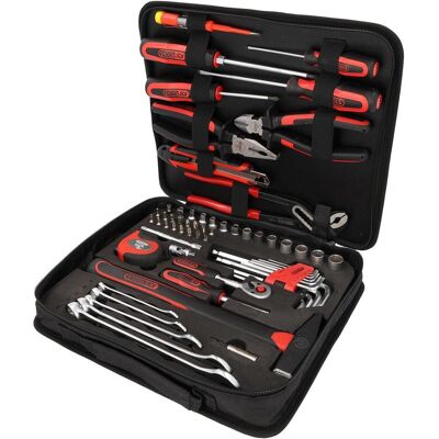 KS Tools, Werkzeugkoffer, 1/4" Universal-Werkzeugtasche, 62-tlg (62 Teile) KS Tools, Werkzeugkoffer, 1/4" Universal-Werkzeugtasche, 62-tlg (62 Teile)