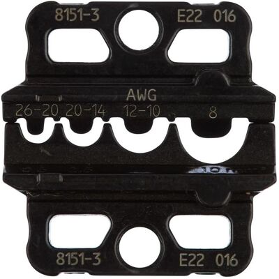 Gedore Blue Line 8151-3 Crimp-Einsatz-Set - Isolierte Terminals Gedore Blue Line 8151-3 Crimp-Einsatz-Set - Isolierte Terminals