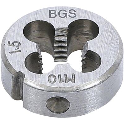 BGS, Gewindeschneider + Gewindebohrer, Gewindeschneideisen M10 x 1,5 x 25 mm BGS, Gewindeschneider + Gewindebohrer, Gewindeschneideisen M10 x 1,5 x 25 mm