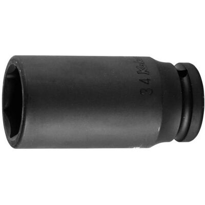 Koken, Steckschlüssel + Stecknuss, IMPACT-Steckschlüsseleinsatz 6-kant, 3/4 Zoll dünnwandig, lang (27 mm) Koken, Steckschlüssel + Stecknuss, IMPACT-Steckschlüsseleinsatz 6-kant, 3/4 Zoll dünnwandig, lang (27 mm)