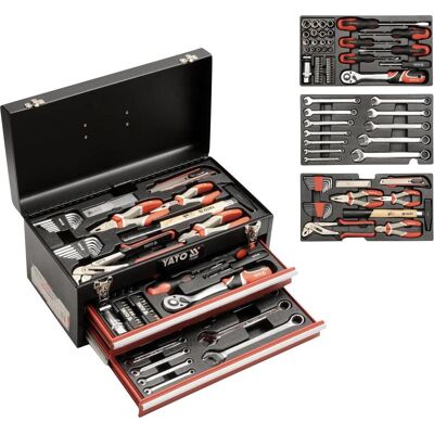 Yato, Werkzeugkoffer, TOOL BOX W. TOOLS 80PCS (80 Teile) Yato, Werkzeugkoffer, TOOL BOX W. TOOLS 80PCS (80 Teile)