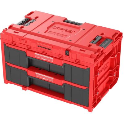 Tool Brothers, Werkzeugkoffer, Toolbrothers RHINO XXL Drawer 2 ULTRA Toolbox Custom Werkzeugbox 587 x 380 x 340 mm 29 l mit zwei Tool Brothers, Werkzeugkoffer, Toolbrothers RHINO XXL Drawer 2 ULTRA Toolbox Custom Werkzeugbox 587 x 380 x 340 mm 29 l mit zwei